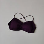 Minimalist Criss-Cross Strap Sling Bralette in Assorted Colors