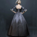 Victorian Inspired Lace Trim Formal Alternative Fashion Ball Gown