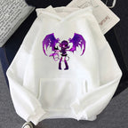 Anime-Inspired Kawaii Streetwear Pullover Hoodie with Manga Fantasy Artwork