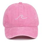 Unisex Washed Baseball Cap with Minimal Embroidered Detail for Casual Everyday Streetwear Style