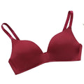 Seamless Wire-Free Push-Up Bra with Smooth Contoured Cups