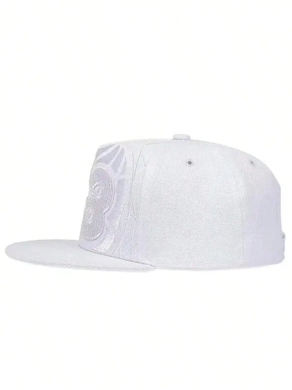 Minimalist Embroidered Baseball Cap Adjustable Curved Brim Casual Streetwear Fashion Hat