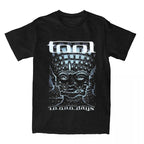 Vintage Graphic Streetwear T-Shirt with Ornamental Skull Artwork and Relaxed Fit