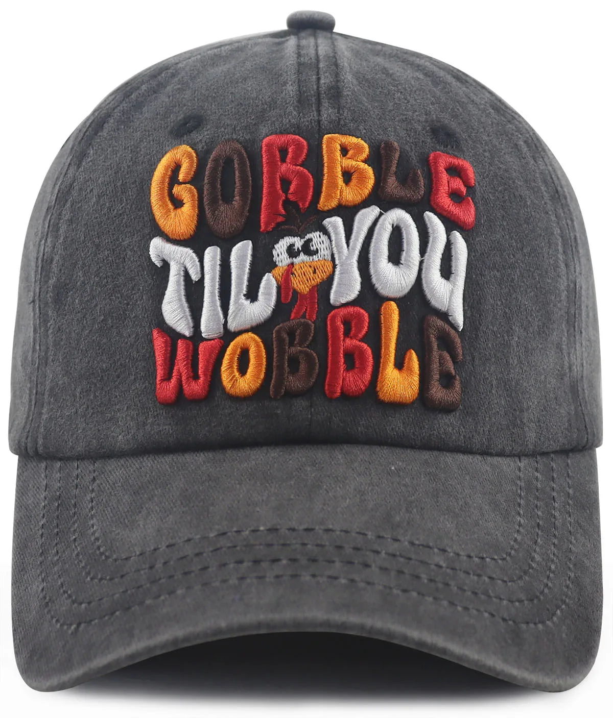 Vintage Washed Graphic Baseball Cap with Adjustable Fit for Casual Streetwear Everyday Fashion
