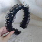 Spike Headband Gothic Punk Statement Alternative Fashion Hair Accessory