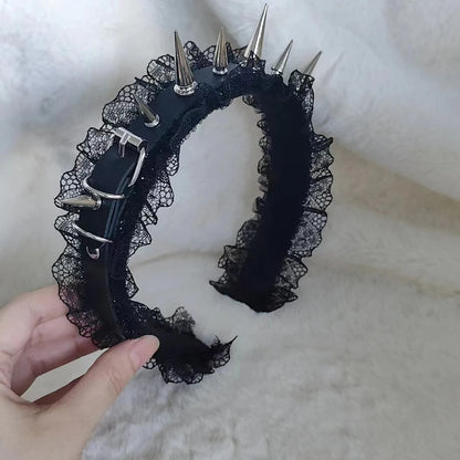 Spike Headband Gothic Punk Statement Alternative Fashion Hair Accessory