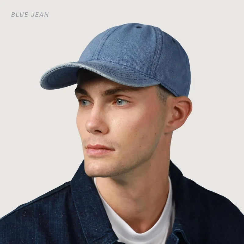 Minimalist Adjustable Cotton Dad Hat with Curved Brim for Everyday Streetwear Casual Fashion