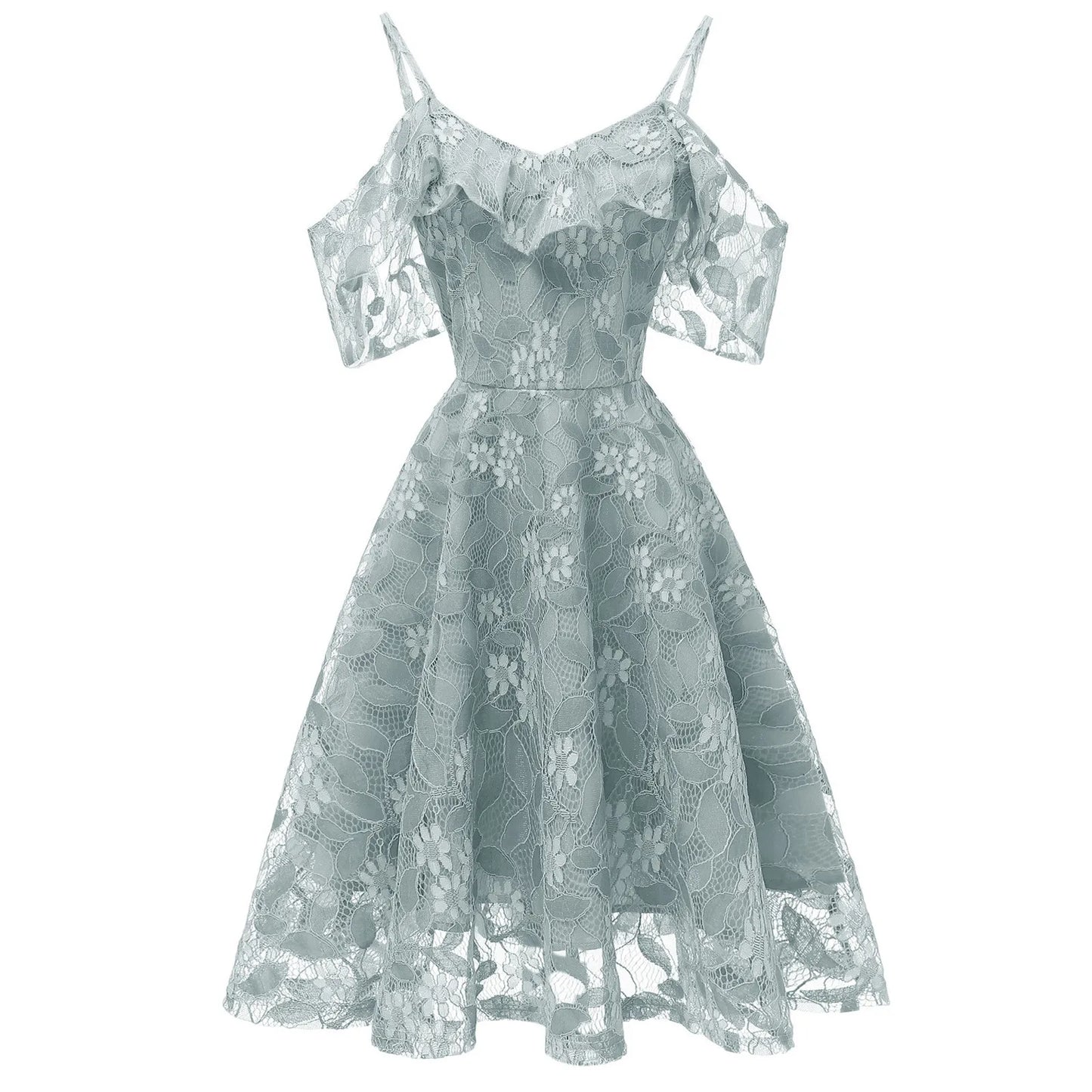 Lace Skater Gothic Dress with Kawaii Alternative Fashion Aesthetic