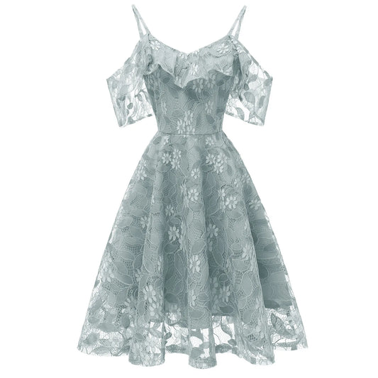 Lace Skater Gothic Dress with Kawaii Alternative Fashion Aesthetic