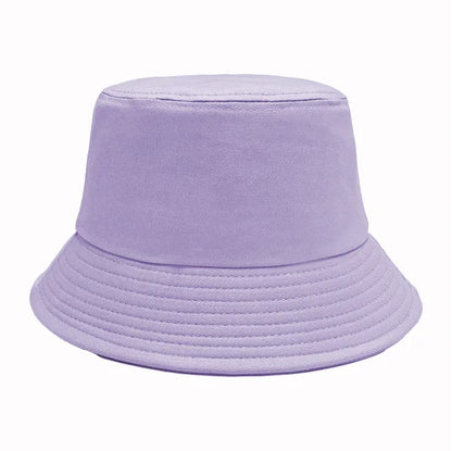 Unisex Cotton Bucket Hat with Classic Dome Design for Casual Summer Everyday Wear