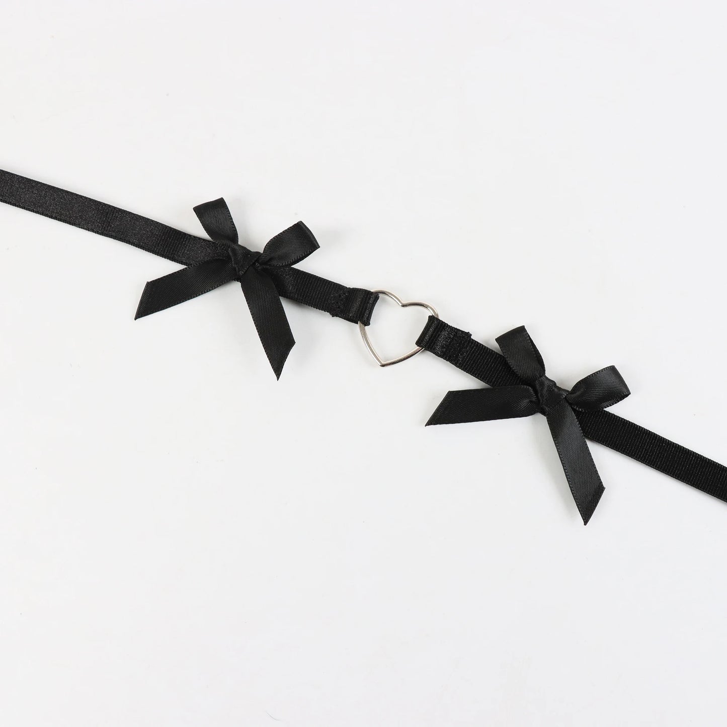 Bow Accent Thigh Garter Dark Feminine Alternative Fashion Accessory