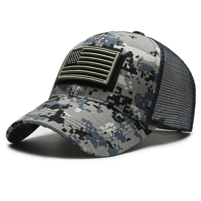 Unisex Breathable Mesh Baseball Cap with Embroidered Patch for Casual Outdoor Everyday Style