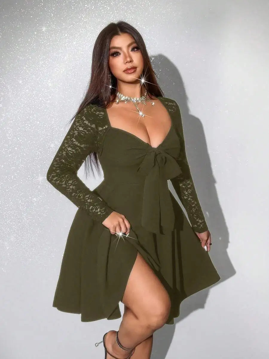 Gothic Skater Dress with Alternative Manga Fashion Aesthetic