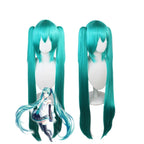 Women's Idol-Inspired Costume Set with Sleeveless Dress, Twin-Tail Wig and Matching Accessories