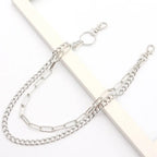 Double Layer Ring Chain for Punk, Grunge and Alternative Streetwear