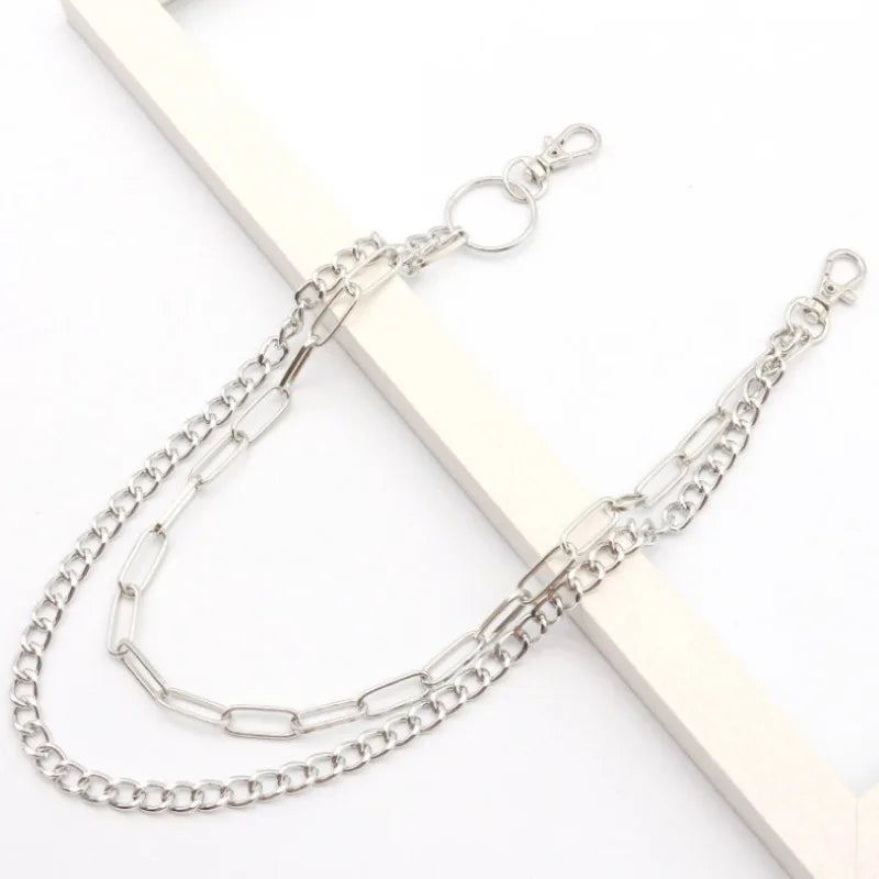 Double Layer Ring Chain for Punk, Grunge and Alternative Streetwear