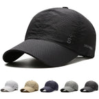 Unisex Quick Dry Mesh Baseball Cap with Adjustable Fit for Outdoor Sports and Travel
