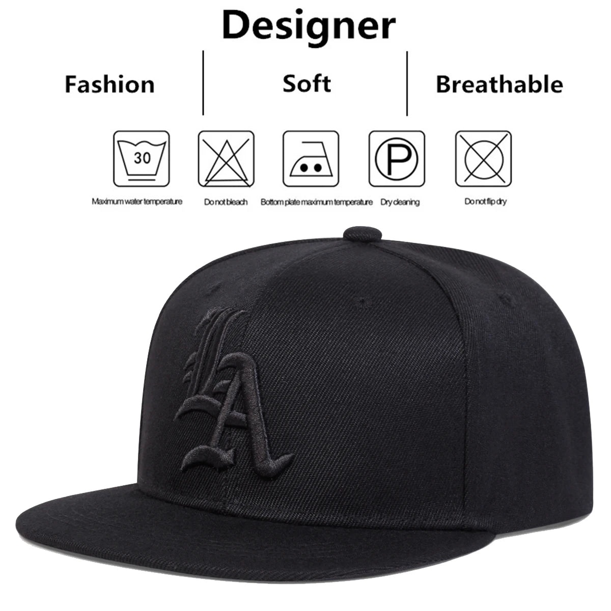 Minimalist Embroidered Adjustable Baseball Cap for Casual Streetwear Everyday Fashion Style