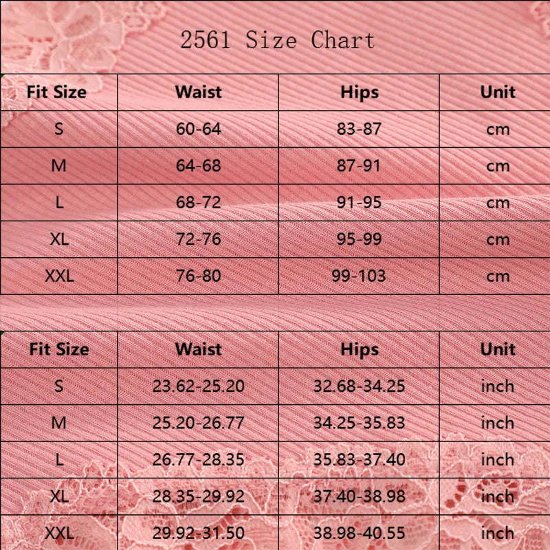 10-Piece Women’s Lace-Trimmed Mid-Rise Briefs Set with Ribbed-Look Texture and Assorted Feminine Colors