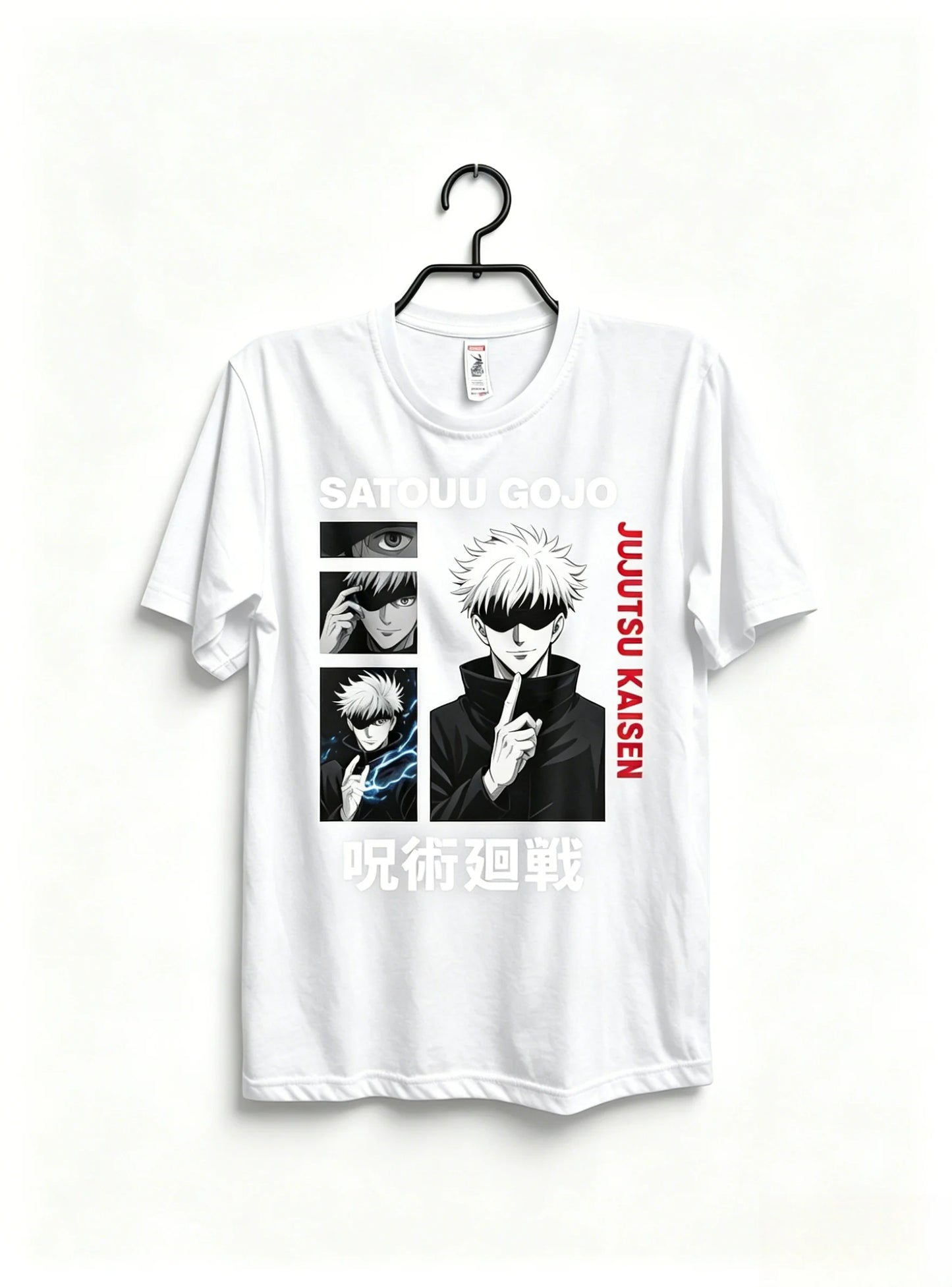 Mystic Sorcerer Anime Graphic Oversized Streetwear Cotton Casual T-Shirt