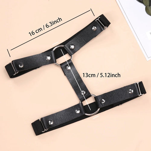 Adjustable Harness Thigh Garter Punk Gothic Alternative Fashion Accessory