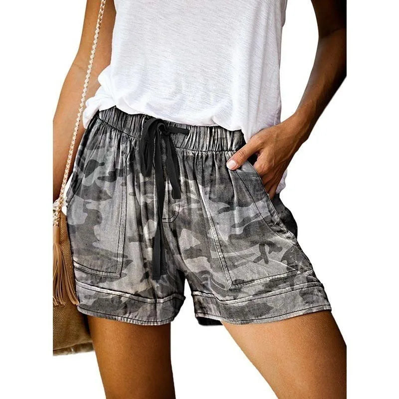 Women's Quick Dry Drawstring Athletic Shorts with Relaxed Fit and Comfortable Everyday Design