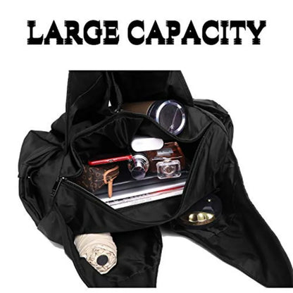 Oversized Utility Hobo Tote Bag with Lightweight Everyday Carry Design