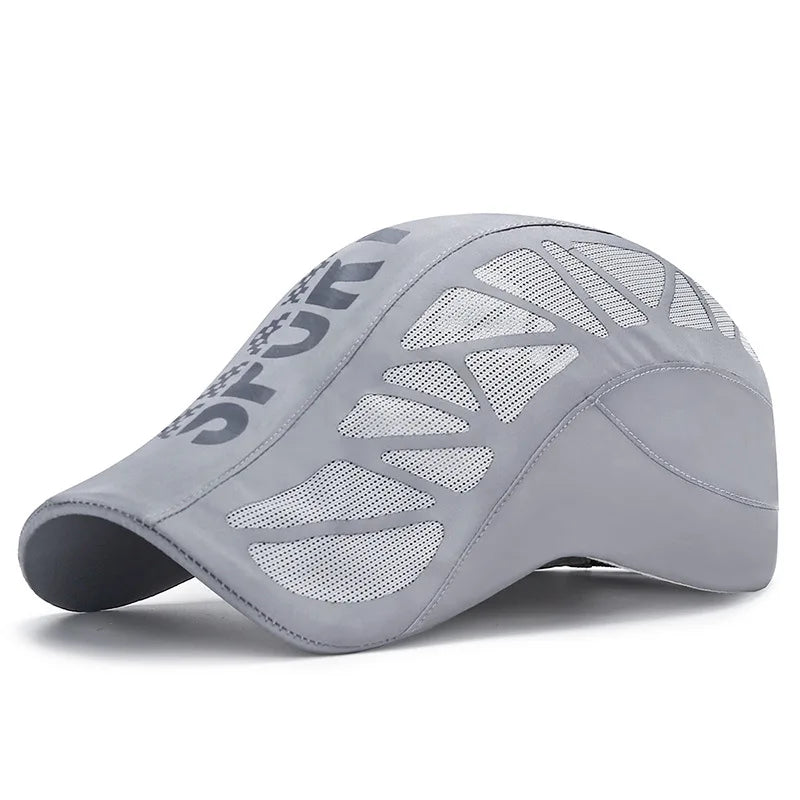 Quick Dry Mesh Baseball Cap Breathable Curved Brim Casual Sports Outdoor Hat