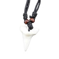 Shark Tooth Pendant Necklace Tribal Alternative Statement Fashion Jewelry