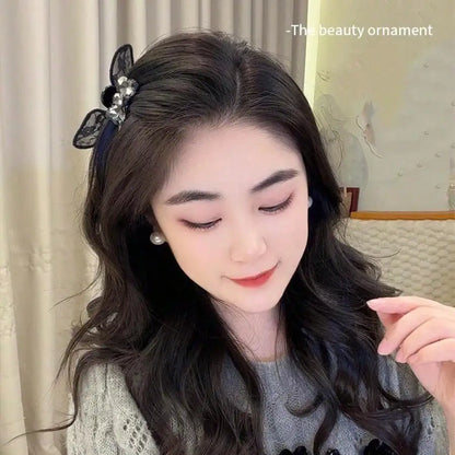 Cat Ear Hair Claw Clip Gothic Kawaii Alternative Statement Accessory