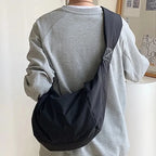 Oversized Slouchy Hobo Shoulder Bag with Relaxed Everyday Silhouette