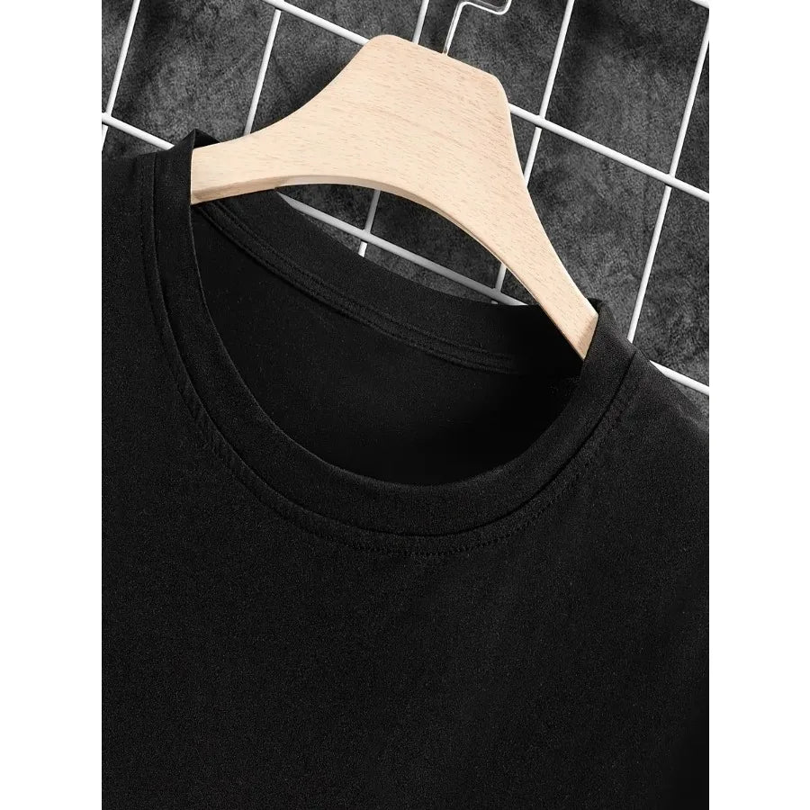 Retro Anime Streetwear Graphic Tee With Dark Occult-Inspired Artwork
