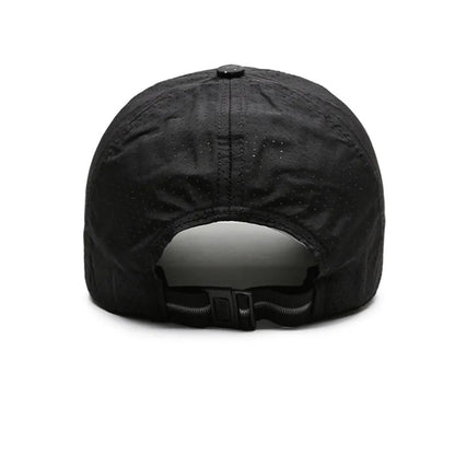 Unisex Quick Dry Baseball Cap with Breathable Design for Outdoor Sports and Everyday Wear