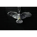 Gothic Raven Pendant Necklace for Dark Alternative Fashion