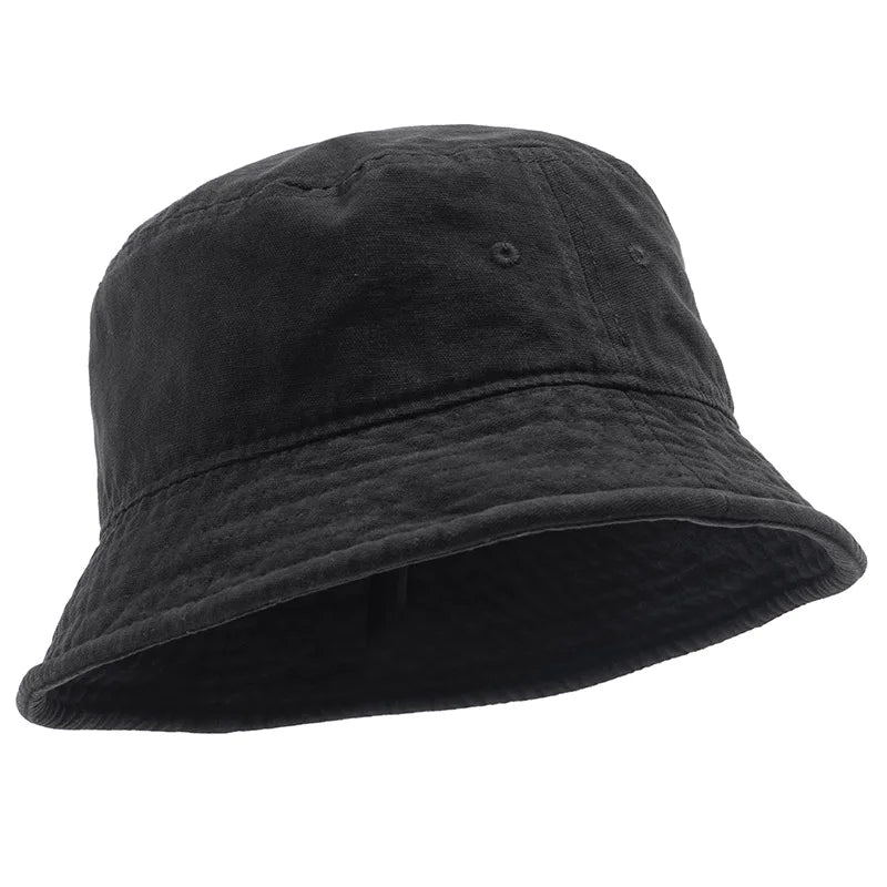 Minimalist Soft Bucket Hat Casual Streetwear Outdoor Everyday Fashion Cap