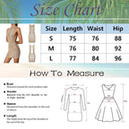 Crochet Knit Sleeveless Mini Dress With Open Back Beachwear Inspired Design