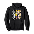 Anime City Graphic Hoodie with Retro Manga Streetwear Design