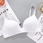 Seamless Wire-Free Push-Up Bra with Smooth Contoured Cups
