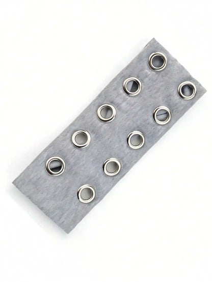 Grommet Detail Headband Punk Alternative Streetwear Hair Accessory