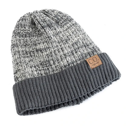 Fleece Lined Knit Beanie with Wind Resistant Design for Everyday Outdoor Winter Comfort