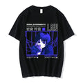 Dark Cyber Anime Oversized Alternative Streetwear Graphic Shirt