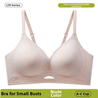 Heathered Grey Ribbed Maternity Bra with Sporty Lettered Straps