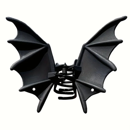 Gothic Bat Wing Hair Claw Clip Alternative Statement Hairstyle Accessory