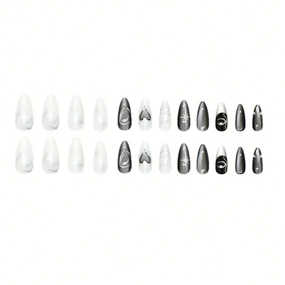Gothic Sculpted Nail Charms for Alternative Manicure and Statement Nail Art