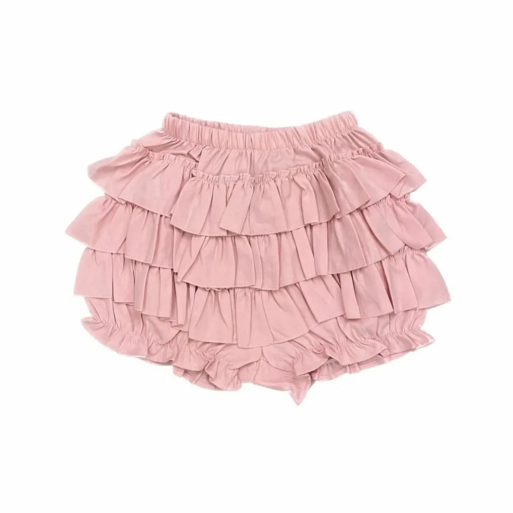 Tiered Ruffle Mini Skirt with Elastic Waist Balletcore Streetwear Silhouette