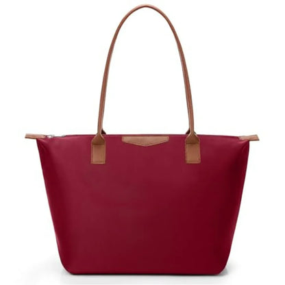 Minimal Hobo Tote Shoulder Bag with Foldable Everyday Carry Design