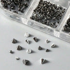 Gothic Punk Nail Art Sticker Set with Ornamental Alternative Fashion Details