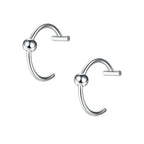 Punk Clip On Lip and Nose Ring Set for Alternative Looks