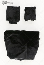 Women's Gothic Velvet Maxi Dress with Flared Mesh Sleeves and Elegant Alternative Styling