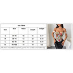 Embroidered Strapless Corset Top with Floral Artwork and Structured Fit